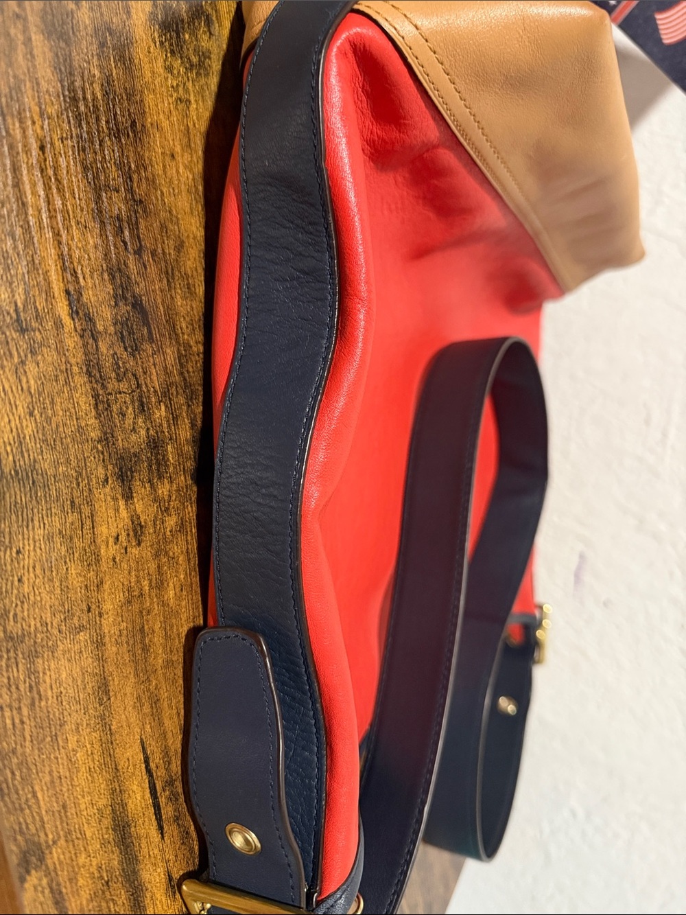 Coach Color Blocked Legacy Duffel - Picture 9 of 16